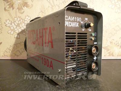 Сварочный инвертор РЕСАНТА САИ 190 GP34 V2.0