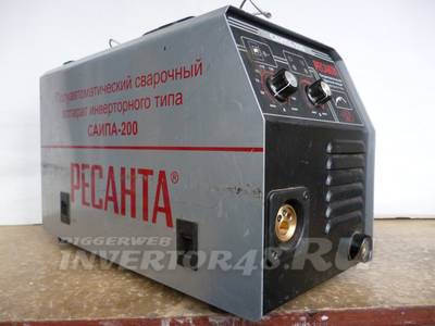 Сварочный инверторный полуавтомат РЕСАНТА САИПА 200 GP95 V4.0